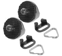 1 set di ganci ad anello diviso triangolare per tracolla della fotocamera con 2 viti per tracolla e 2 ganci triangolari di ricambio