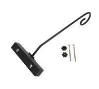 1 set di ganci per piante da ringhiera: supporto per vasi da fiori in acciaio e