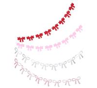1 set di ghirlande di fiocchi - ghirlande di fiocchi da 10 piedi, decorazioni