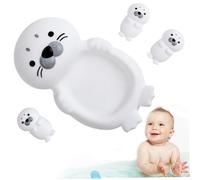 1 set di giocattoli da bagno galleggianti a forma di lontra per neonati giochi divertenti e legami affettuosi per bambini piccoli ragazzi e ragazze