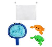 1 Set Di Giocattoli Per Il Bagnetto, 1 Borsa Per La Rete Di Stoccaggio, Set Di Giocattoli Per Granchi Con Rete Da Pesca, Giochi D'Acqua Per Bambini, Rete Per Giocattoli Da Bagno