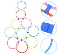 1 set di giochi di pratica di agilità Gioco di lancio di anelli Gioco di lancio