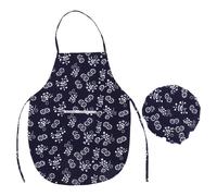 1 set di grembiule da cucina bambino chef cosplay grembiule per bambini oggetti