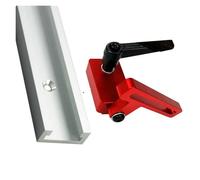 1 set di guide for troncatura e guide a T in lega di alluminio, guide for troncatura, guide for troncatura, guide for troncatura,(Track and Track Stop,600mm)