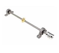 1 set di guide for viti di comando for stampante 3D, vite di comando T10 da 100 mm a 1000 mm + dado in ottone e rame + supporto cuscinetto KP000 o KFL000 + giunto flessibile(Lead 2mm Kp Set,950mm)