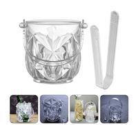 1 Set di Hotel Ice Cube Secchio Bevande Benna PREMIUM PORTARE BENCINA DI BELLA