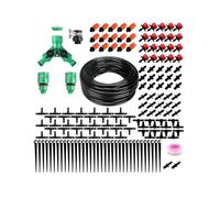 1 Set Di Irrigazione Con Ugelli Nebulizzatori Nebulizzazione Portatile Automatica Tubo Da Giardino 40 M Testa Spruzzo Raccordo A T E Connettore 4/7 Mm Risparmia Energia E Tempo