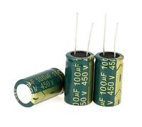 1 set di kit assortiti condensatori radiali condensatori elettrolitici di colore verde Componente