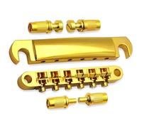 1 Set Di Kit Di Cordiera Per Ponte Per Chitarra Con Perni Piastra Di Estrazione Per Ponte Superiore E Inferiore Compatibile Con Chitarra Elettrica SG(Gold)