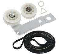 1 set di kit di sostituzione della cinghia della puleggia del tenditore dell'asciugatrice for Whir-lpool for Ken-more 661570 e 279640 e W10837240 Accessori for asciugatrice