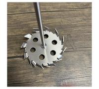 1 set di lame dispersione a denti sega in acciaio inossidabile con asta SUS304, disco agitazione, paletta foro Attrezzature da laboratorio