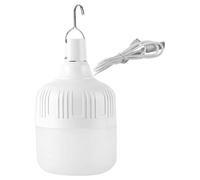 1 set di lampadine per lampade da esterno con ricarica USB per venditori.