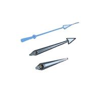 1 set di lancette luminose blu for orologio, lancette dei secondi colorate, accessori for tre lancette for movimento NH35 NH36 4R/7S(Blue)