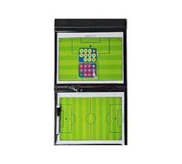 1 set di lavagna magnetica pieghevole for allenamento calcio e partite Per Allenamento