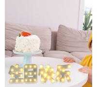 1 set di luci decorative a LED per la decorazione del della festa di