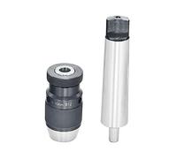 1 set di mandrini Morse Cone M10 M12 MT2 MT3 B10 B12 B16 B18 B22 mandrino autoserrante per trapano macchina CNC (MTB2-B12 (1 mm - 10 mm)