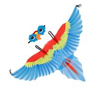 1 set di mantello a tema pappagallo per bambini, costume cosplay, mantello per