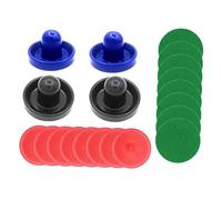 1 set di mini spintori e dischi da hockey da 96 mm con maniglie tipo B