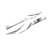 1 set di modanature cromate for fanali posteriori for Honda HRV HR-V Vezel 2021-2023, modanature for fanali posteriori, palpebre e sopracciglia.