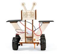 1 set di modelli tecnologici, modello Lunar Rover fai da te assemblato a mano, decorazioni per librerie, decorazioni per la casa per camera da letto