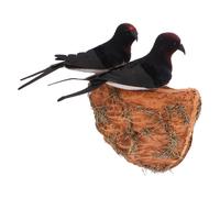 1 set di oggetti di scena decorativi per ornamento simulato di nido di rondine