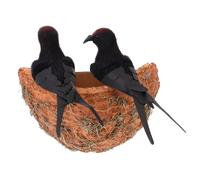 1 set di oggetti di scena decorativi per ornamento simulato di nido di rondine