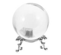 1 set di ornamenti a sfera di cristallo rosa con un regalo di San