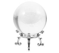 1 set di ornamenti a sfera di cristallo rosa con un regalo di San