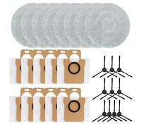 1 set di panni for mocio, sacchetto for la polvere, spazzola laterale, kit di ricambio multiuso, comoda raccolta della polvere for aspirapolvere JONR for T5 PRO(B)