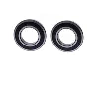 1 set di paraolio for cuscinetti. Compatibile con la guarnizione dell'acqua della lavatrice a tamburo LG (37 * 66 * 9,5 * 12) + cuscinetti 2 pezzi (6205 6206) Parti dell'anello di tenuta del paraolio