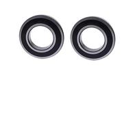 1 set di parti, compatibile con Samsung, guarnizione dell'acqua for lavatrice a tamburo (35 * 65,55 * 10/12) + cuscinetti 2 pezzi (6205 6206) Parti dell'anello di tenuta del paraolio
