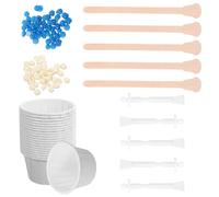 1 set di perline di cera dura per la depilazione del naso, set di perline per