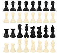 1 set di pezzi di scacchi internazionali Sostituzione di scacchi in plastica