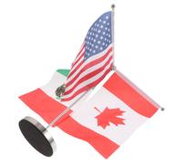 1 set di piccole bandiere da scrivania per Stati Uniti, Messico e Canada - set