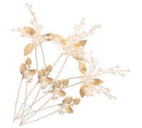 1 set di pin per capelli da sposa foglia e fauci per le donne accessori per le