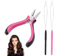 1 set di pinze professionali per la rimozione delle extension dei capelli, mini strumento professionale per extension per capelli femminili e strumento di rimozione