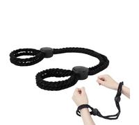 1 set di polsini in nylon nero per la pratica dello yoga, polsini da donna, caviglia per la pratica dello yoga LLs|27