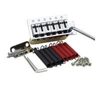 1 set di ponte tremolo for chitarra elettrica, selletta in ottone, base in ottone e molla for chitarra ST GG1001(CR)