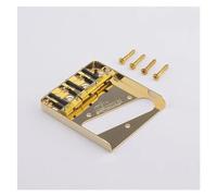 1 set di ponti per chitarra fissi vintage WTB con selle in ottone(Gold)