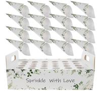 1 set di portaconi per coriandoli. Scatola per coni di coriandoli per feste.