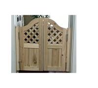 1 set di porte a battente rustiche bidirezionali - Divisorio for cucina/bar in stile fattoria for bar, ristoranti e case(W125cmxH90cm(49.2"x35.4"))