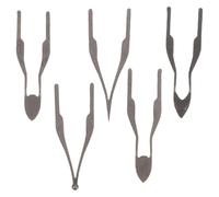 1 set di punte per pirografia - Punte per pirografia - Punte di ricambio per