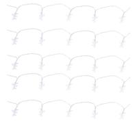 1 set di ramadan stella forma stringa luce luce lampada da partito senza