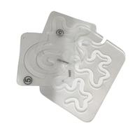 1 set di righelli in acrilico per trapuntatura, stencil trasparente, righello da cucito per macchina da cucire patchwork
