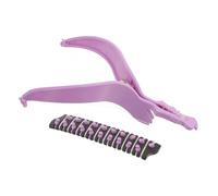 1 set di rimozione dei peli del viso manuale per epilatore efficiente realizzato con materiali di alta qualità, design ergonomico per rimuovere peli di viso e labbra e delicato sulla pelle