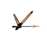 1 set di riparazione e sostituzione dell'orologio arancione senza luce verde for movimento NH35/NH36(Orange)