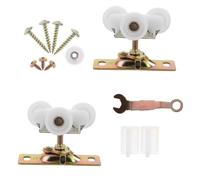 1 set di rulli di ricambio per porte scorrevoli: ruote per porte scorrevoli in