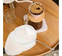 1 set di sacchetti per latte di noci: sacchetti filtro per tè in tessuto -