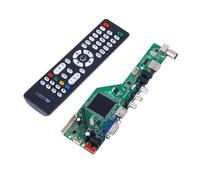 1 Set Di Scheda Madre For TV LCD RR52C.03A Supporta DVB-T DVB-T2 Con Telecomando Gratuito