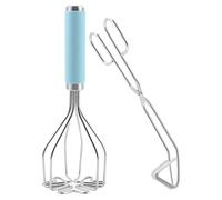 1 set di schiacciapatate manuale per utensili da cucina, pressa per patate,